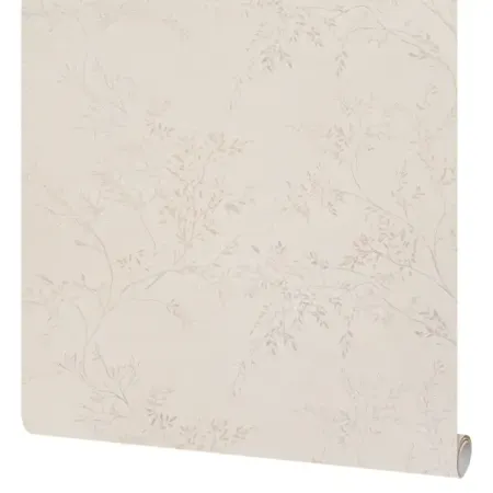 Обои флизелиновые Ateliero Carmen белые 1.06 м At89341 искусственные белые ветки сосны
