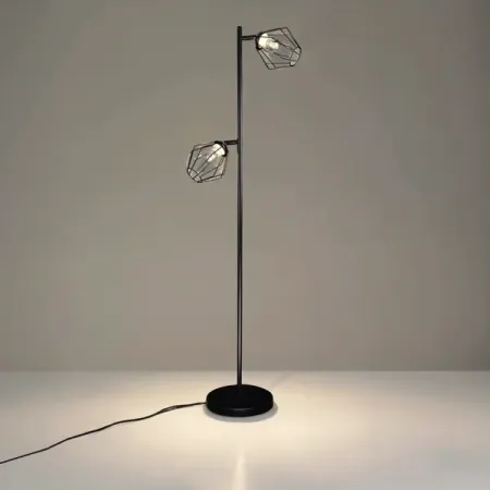 Торшер Россвет Гранж РС21384 цвет черный yanke noguchi akari напольный торшер из рисовой бумаги