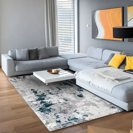 Ковер Merinos Палермо 100х200 см полипропилен цвет gray ковер merinos point 200х300 см полипропилен l055 синий