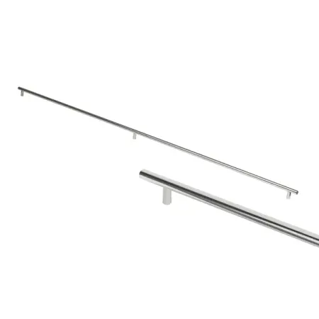 Мебельная ручка-рейлинг KONSENSA 1200 мм хром ручка рейлинг 1200мм timeless metal titanium wmn 887 1200 2n2n