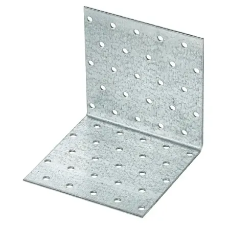 Угол крепежный монтажный сталь оцинкованная 100x100x2.5x100 мм уголок монтажный 24х25мм ольха 4шт