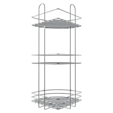Полка для ванной Lemer Nil 23.5x58.5 см металл цвет хром