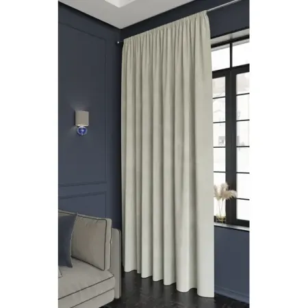 Штора на ленте Sky 200x280 см цвет молочный кремовые шторы из полиэстера jessans для гостиной