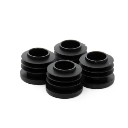 Заглушка на мебельную ножку KONSENSA 22 мм круглые пластик цвет черный 4 шт. круглые значки zenless game hugo vlad