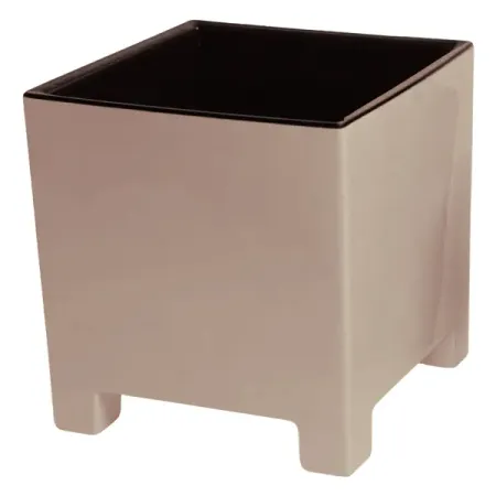 Кашпо Evergreen Design Нард 14x14x14 см v2.1 л пластик фраппе абс пластик для toyota corolla e170 2014 2015 2016 2017 аксессуары для внутренней двери автомобиля протектор рамы крышки отделки автомобиля стайлинг