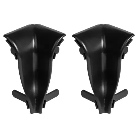 Уголок внутренний для плинтуса Pro Дом «Черный» высота 55 мм 2 шт. уголок 135 градусов высота 150 дуб ниагара 19 1302 35