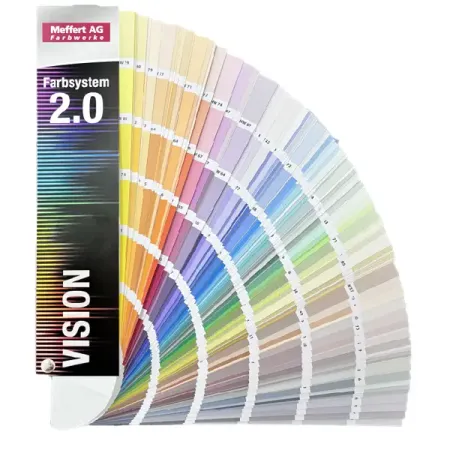 Веер колеровочный Vision 2.0 бумага бамбуковый веер для декора