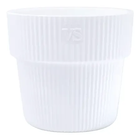 Кашпо Алемар VipSet Ø17 h16 см v2.4 л пластик белый абс пластик для toyota corolla e170 2014 2015 2016 2017 аксессуары для внутренней двери автомобиля протектор рамы крышки отделки автомобиля стайлинг