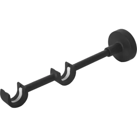 Держатель для двухрядной штанги металл цвет черный 21.5 см винтажный постер для бара