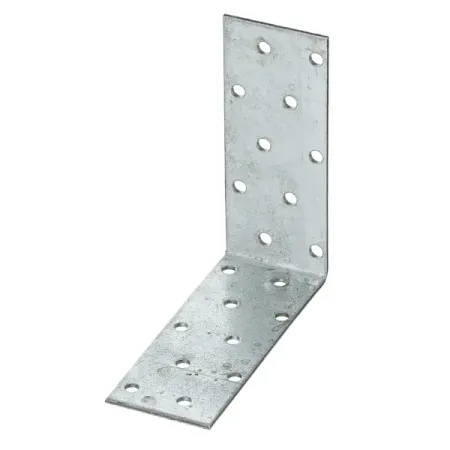 Угол крепежный монтажный сталь оцинкованная 100x40x2.5x100 мм уголок монтажный 24х25мм ольха 4шт