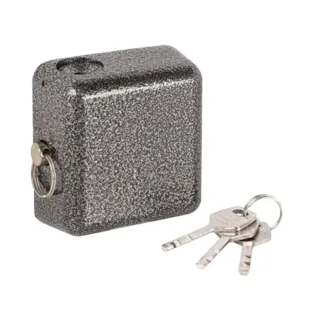 Замок гаражный навесной с ключом Punto 85x80 мм чугун