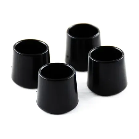 Заглушка на мебельную ножку KONSENSA вставная 18 мм круглые пластик цвет черный 4 шт. китайские круглые фонарики 6 шт