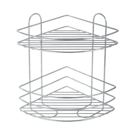 Полка для ванной Fixsen Real 23.4x34 см нержавеющая сталь цвет хром