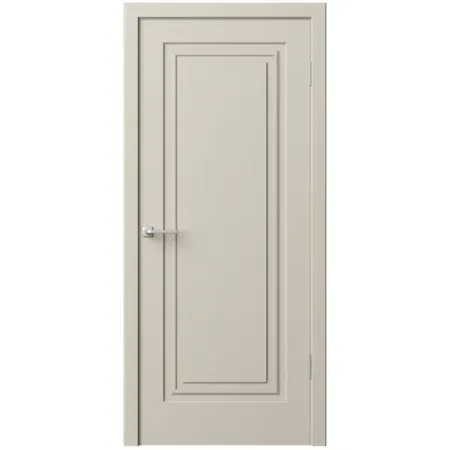 Дверь межкомнатная глухая Комфорт-1 70x230 см ПВХ цвет мокко с замком и петлями дорожка жаккард тпр ширина 0 8 м мокко