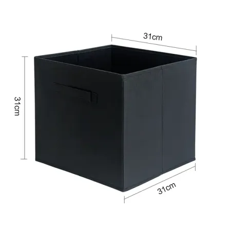 Короб-органайзер KONSENSA 31x31x31 см полиэстер цвет чёрный складной органайзер для таблеток moonbiffy