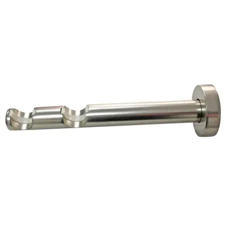 Держатель для двухрядной штанги металл цвет никель 19.5 см винтажный постер для бара