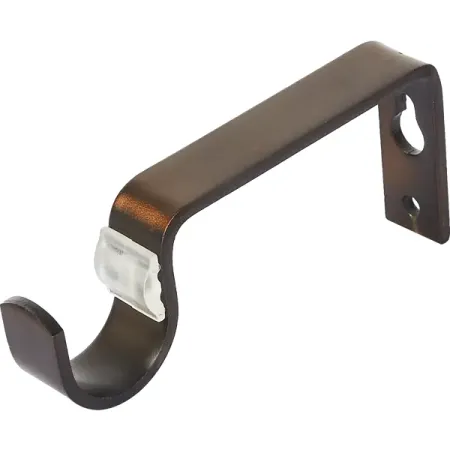 Держатель для однорядной штанги металл цвет античная медь 9.7 см винтажный постер для бара