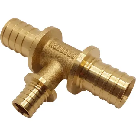 Тройник переходной Ростерм 25x16x25 мм латунь тройник для садовых шлангов 1 2 латунь