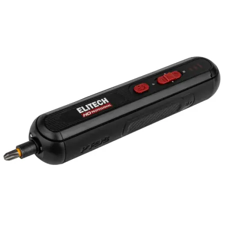 Отвертка аккумуляторная Elitech HD SD 4LE, 4 В Li-Ion 2 Ач фонарь заднего хода для audi a3 64132 2014 s3 vw passat cc volvo c70 2017 2011