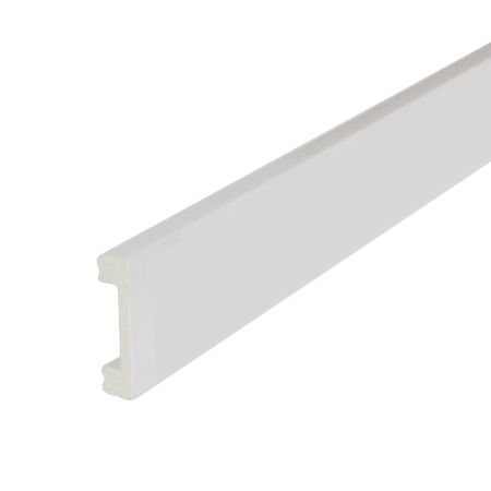 Плинтус экополимер Grace MK40 40х10х2000 мм белый (ТП10035147) клей высокой вязкости для ремонта телефонов 15 мл 50 мл