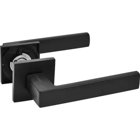 Дверные ручки Puerto Slim Куббаито без запирания цвет черный дверные ролики pom 5x17x6 мм