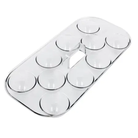 Контейнер для яиц KONSENSA 29.7х13.8х5.7 см пластик прозрачный контейнер queen fair д декора с подвесом 12 ячеек 13 8×11 3 см прозрачный