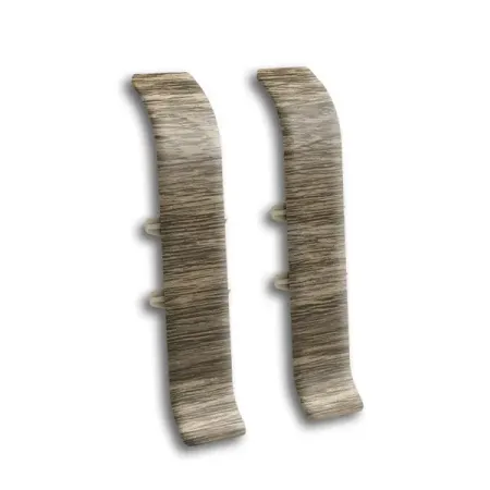 Соединитель для плинтуса Ideal «Дуб Конго» высота 70 мм 2 шт.