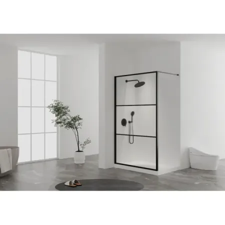 Душевая перегородка Awero Alcora 90x80см стекло прозрачное 6мм перегородка двигателя lh или rh 51757171791 51757171792 для bmw x5 x6 e70 2006 2013 e71 2007 2014 e72 2008 2011