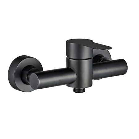 Смеситель для душа без излива Pura Latuno by Swedbe черный без лейки однорычажный (L11308B) ula смеситель для душа из нержавеющей стали