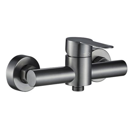 Смеситель для душа без излива Pura Latuno by Swedbe графит без лейки однорычажный (L11308GT) ula смеситель для душа из нержавеющей стали