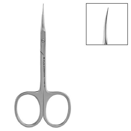 Ножницы IRISK Ножницы для кутикулы матовые, ручная заточка, 11NK-10 ручная развертка jwxz 6 84 мм