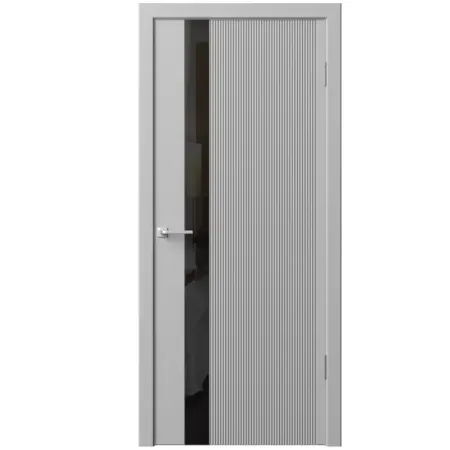 Комплект двери Синди-5 остекленная 80x200 см эмаль цвет гейнсборо с добором 150 мм занавеска для двери arc с сердечками и звездами розового а