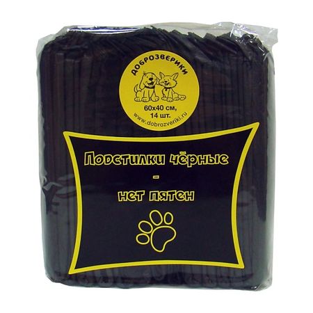 Пеленка для животных ДОБРОЗВЕРИКИ Пеленки одноразовые впитывающие для животных, с суперабсорбентом, 60х40 см пеленки хорошка 60x60 см 10 шт