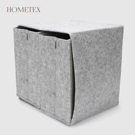 Коробка Hometex для хранения 33x37x33 см бархатная коробка для хранения украшений jmjermyn