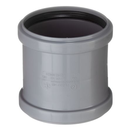 Муфта Ostendorf HTMM d90 мм пластиковая для внутренней канализации (114510) двойная диафрагменная муфта veekaft d26l35