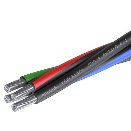 Провод СИП-4 Камкабель 4х25 барабан