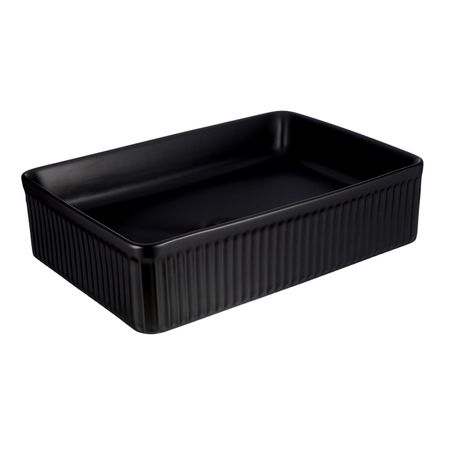 Раковина Corsa Deco Lines 50 см накладная черная (ABLVX50RB)