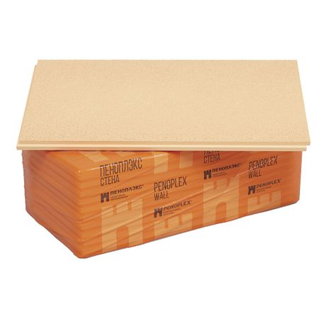 Экструдированный пенополистирол Пеноплэкс Стена 100х585х1185 мм пенополистирол пеноплэкс теплекс 1185х585х50мм