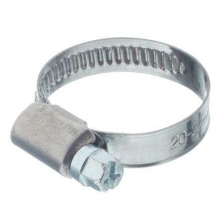 Хомут червячный обжимной 20-32 мм нержавеющая сталь (2 шт.) гайки бабочки azkd din315 нержавеющая   оцинкованные м3 м12