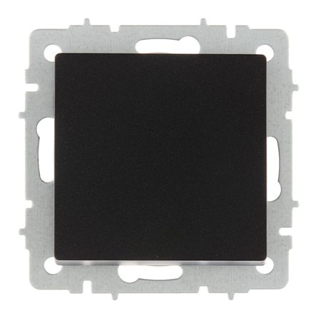 Выключатель IEK Brite ВС10-1-6-БрЧ одноклавишный встраиваемый черный проходной (BR-V12-0-10-K02) 20 шт плазменный резак премиум класса p80 расходные материалы для резки 60a 80a 100a p80 наконечник электрода для плазменной горелки сопло