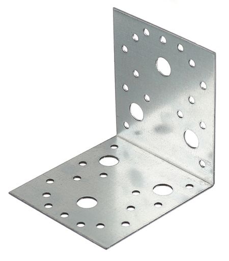 Уголок крепежный оцинкованный 105х105х90х1.8 мм hafele монтажный уголок 77x21x15мм оцинкованный упаковка 100 штук 260 54 900