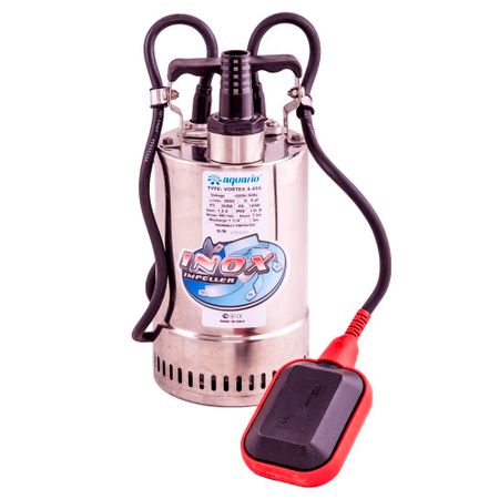 Насос дренажный Aquario Vortex 4-4SS для грязной воды 100 л/мин (1144) садовые спринклеры vortex 200 шт