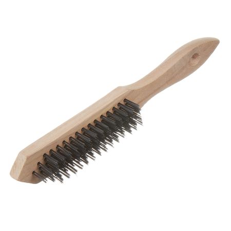 Кордщетка ручная Stayer металлическая 290 мм пятирядная с деревянной ручкой drillforce кольцевые сверла для метала 12 200 мм