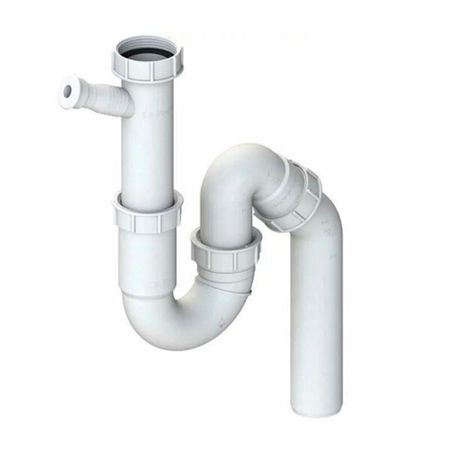 Сифон для раковины и мойки Lb-Plast 1 1/2х40/50 мм без выпуска с соединением 40 мм (211-AL-ST-LB) миска plast team круглая 6 л