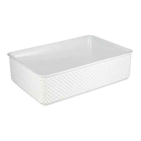 Раковина Corsa Deco Crystal 51 см накладная белая (ABCR51R) раковина corsa deco vogue200 62 см накладная белая abvg62o