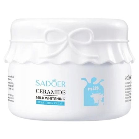 Крем для лица SADOER Крем для лица с аминокислотами коровьего молока moonbiffy стеклянные ложки для молока