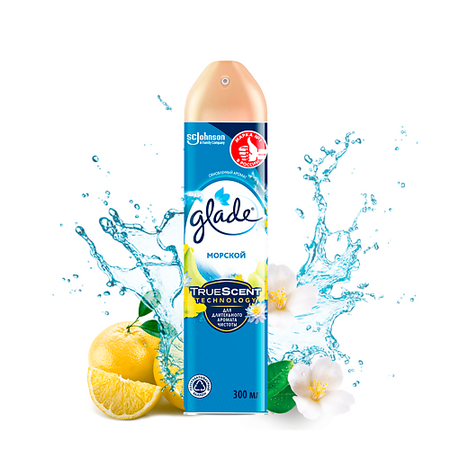 Освежитель воздуха GLADE Освежитель воздуха Морской необработанный морской сапфир acsdvocate