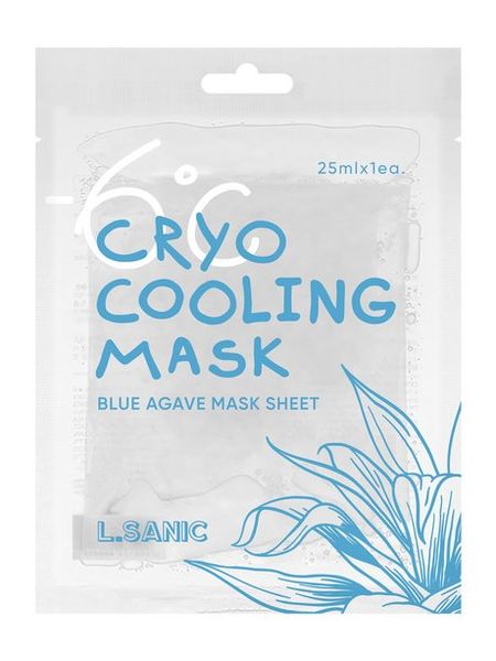 L.sanic Blue Agave Cryo Cooling Sheet Mask