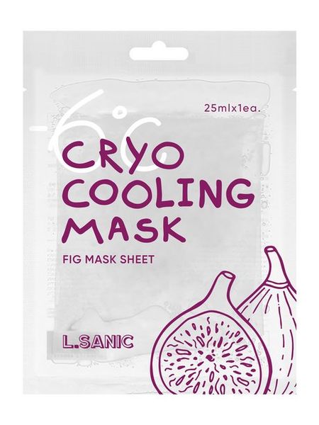 L.sanic Fig Cryo Cooling Sheet Mask
