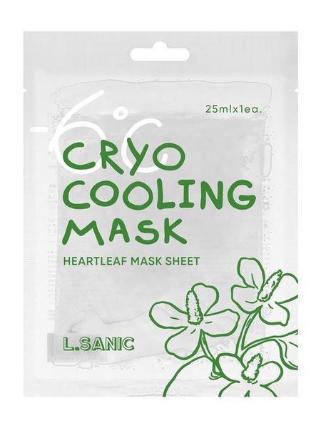 L.sanic Heartleaf Cryo Cooling Sheet Mask